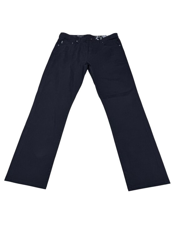 Ag Adriano Goldschmied Other - NWT AG Everett Men's Sueded Sateen Black Slim Straight Pants Mid Rise, 32x32